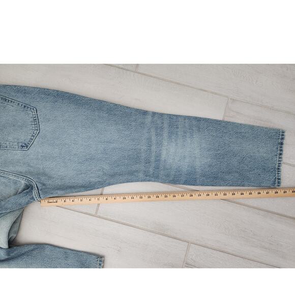 Old Navy Jeans Men's 36x30 Straight Taper Distressed Light Wash NEW $54 - Picture 9 of 9